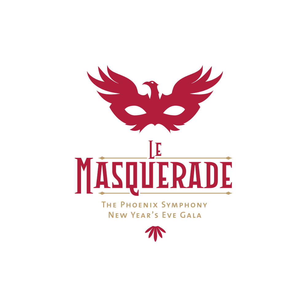 Phoenix Symphony Le Masquerade branding